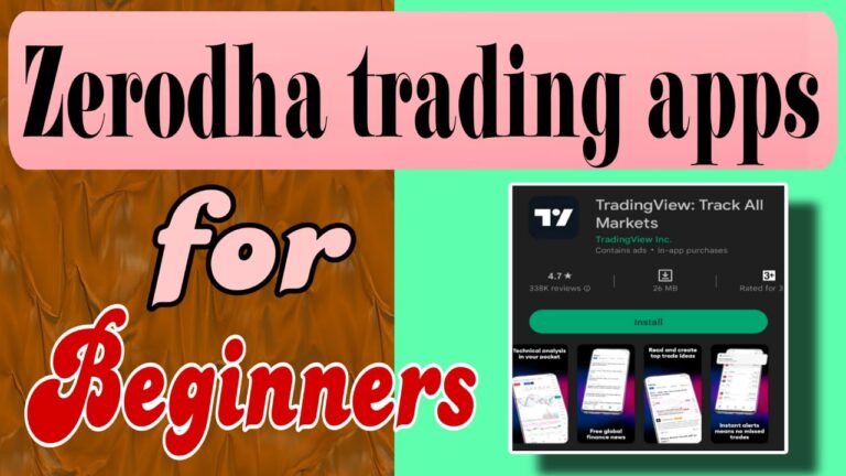 Best Zerodha trading app in india